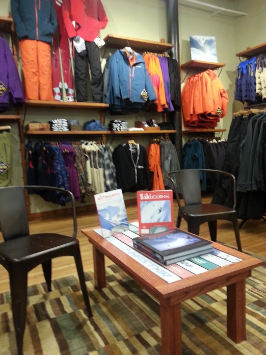 Table at Patagonia Denver